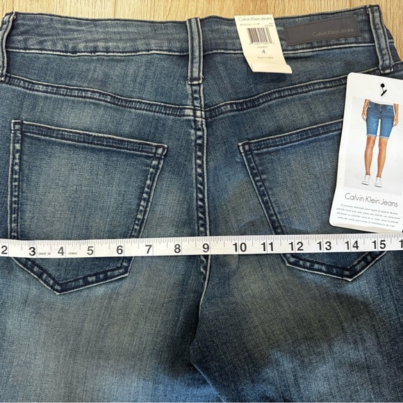 Calvin Klein Denim Bermuda Shorts - Picture 3 of 8